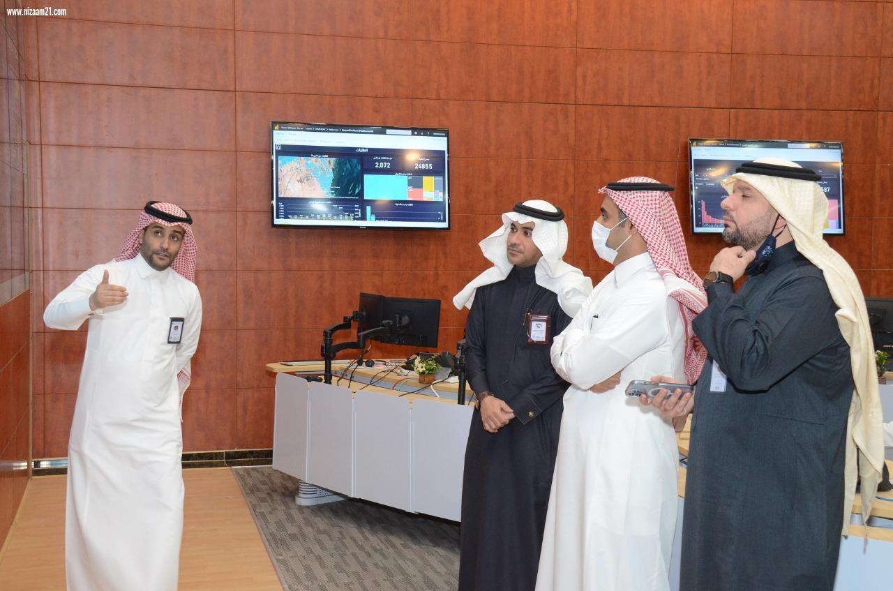 وفد من وزارة الشؤون البلدية والقروية والأسكان يطلع على تجربة الامانة في خدمة المستفيدين ومسار تجربة العميل 