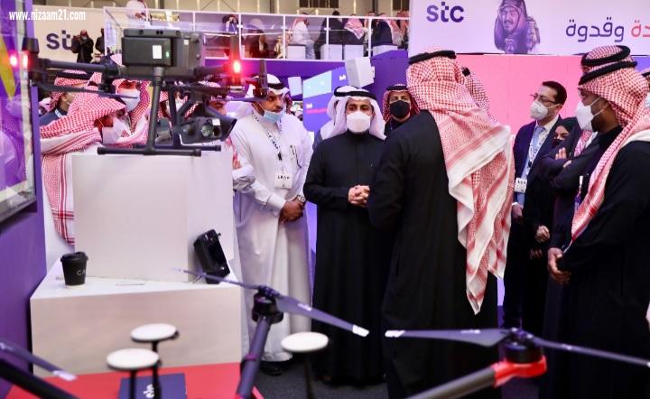 نائب وزير البيئة  يشهد توقيع  مذكرة تفاهم مع STC  ضمن مؤتمر LEAPلتطوير مجالات تكنولوجيا المعلومات والاتصالات