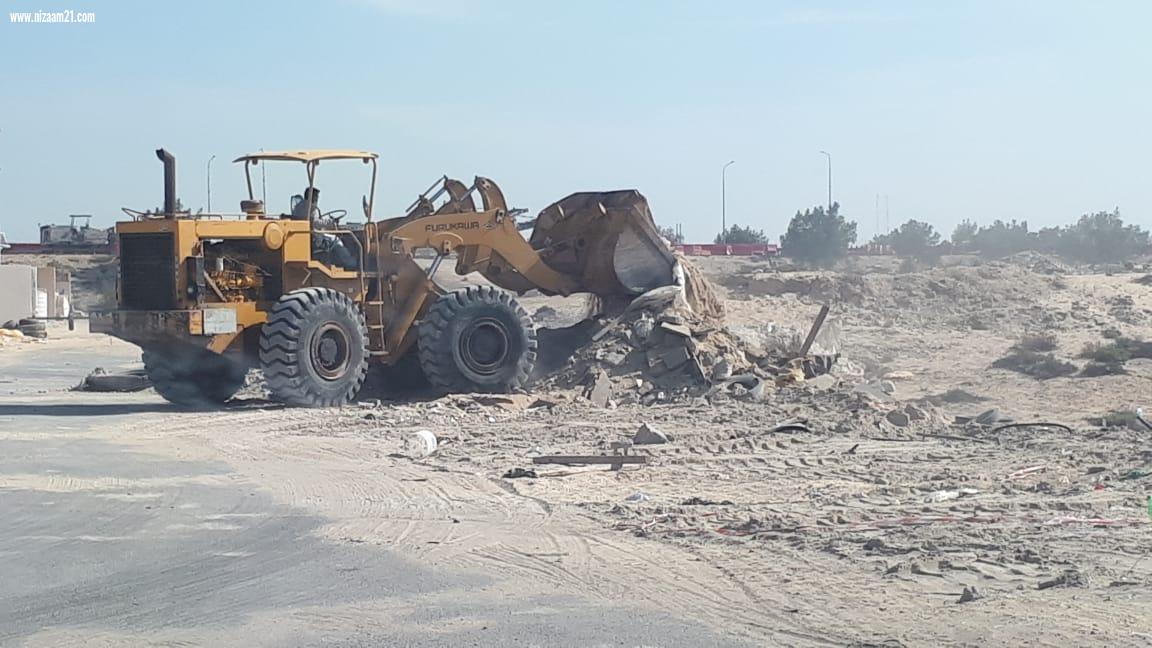 بلدية الجبيل ترفع أكثر من 15,400 م3 الأنقاض ومخلفات بناء مجهولة المصدر 