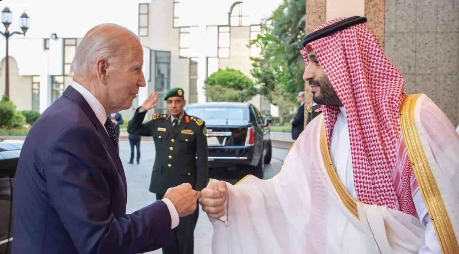 الرئيس الأمريكي يلتقي خادم الحرمين وسمو ولي العهد في جدة