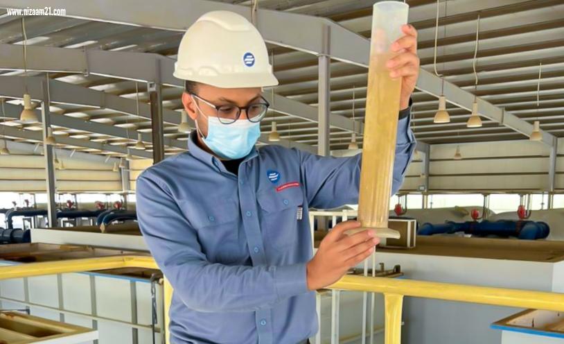 التحلية تُوظِف خبراتها الهندسية في تحسين جودة مياه عتود ومربة