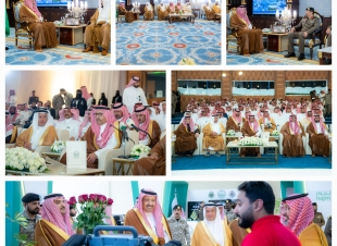 أمير الباحة يستقبل مدير عام المرور ووزير الشؤون الإسلامية ويطلق فعاليات ملتقى السلامة المرورية