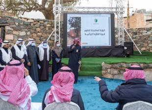 الأمير تركي بن طلال يفتتح مقر المركز الحضاري بمحافظة بلقرن