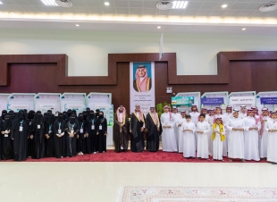 أمير الجوف يدشن معرض إبداع الجوف 2023 ويستقبل رئيس جامعة الجوف