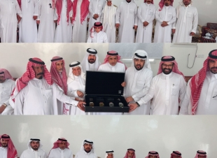 المستشار الربيش في ديوان الشيخ القعقاع في محافظة صوير