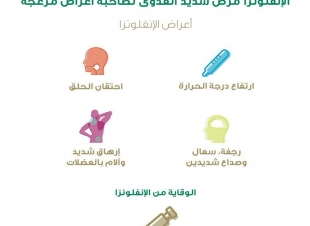 ركن توعوي بأهمية تطعيم الانفلونزا الموسمية بمستشفى الملك فهد بجدة