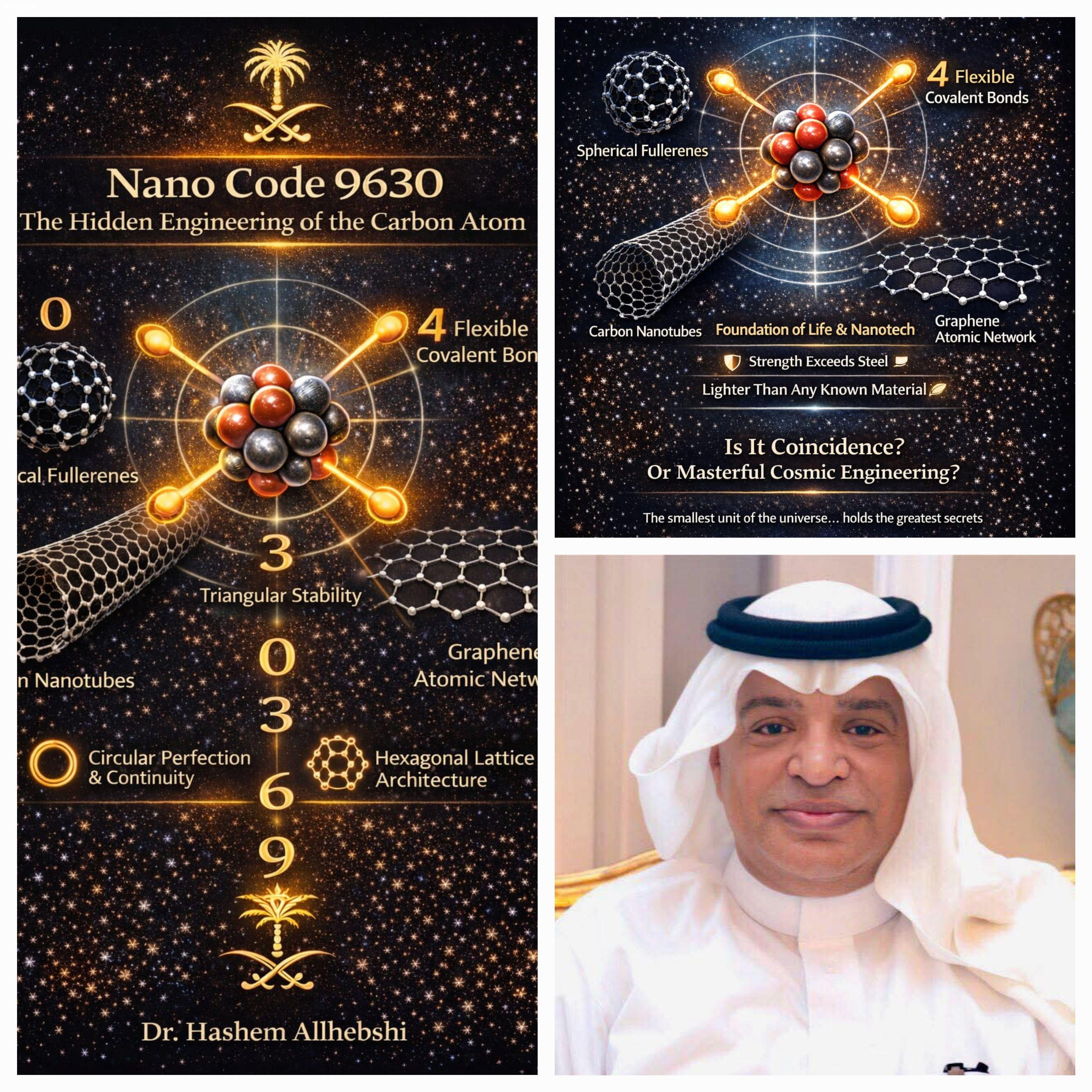 شيفرة النانو9630 الهندسة الخفية في ذرة الكربون التي تبني عالمنا.