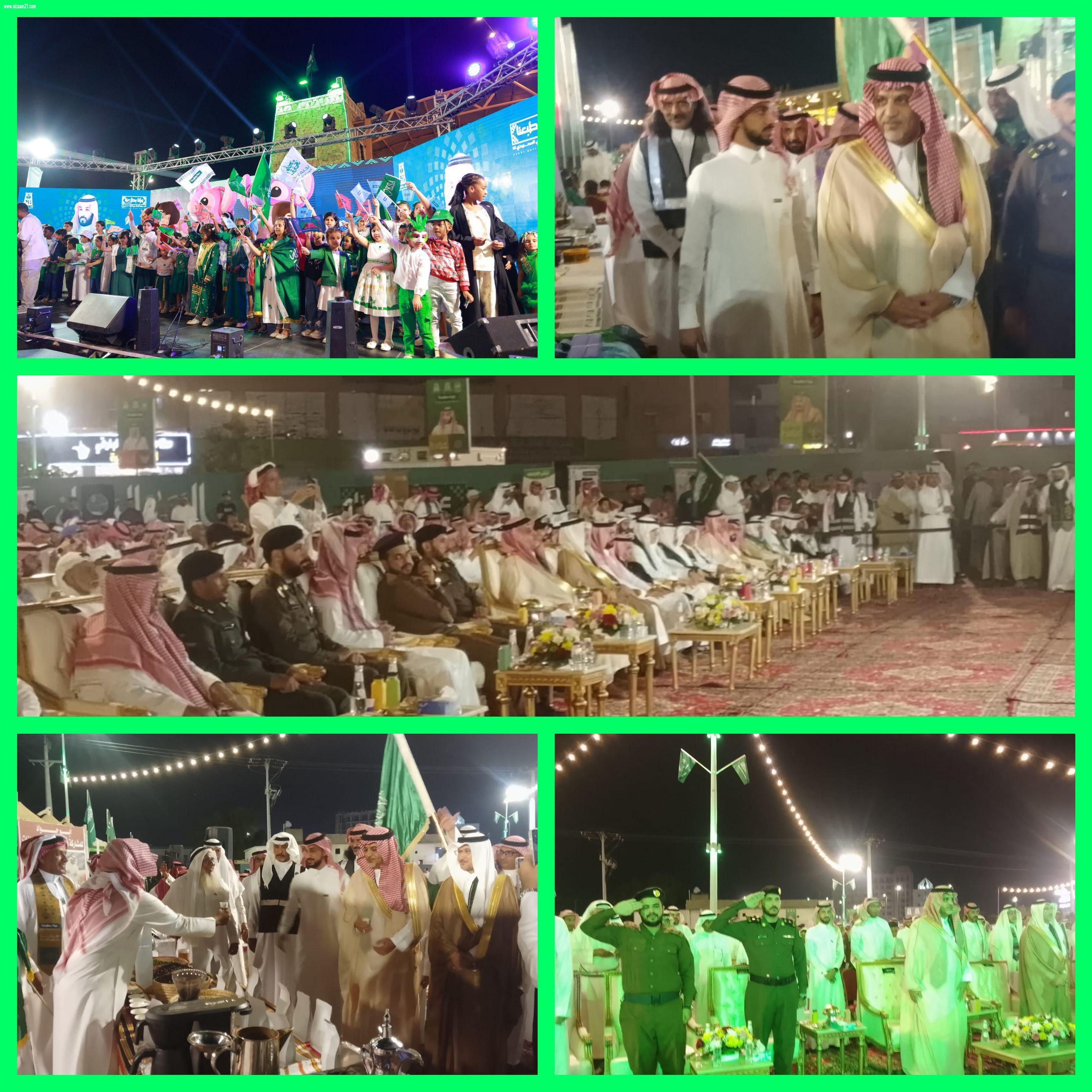 برعاية امير الباحة المخواة تحتفي باليوم الوطني السعودي الـ95 