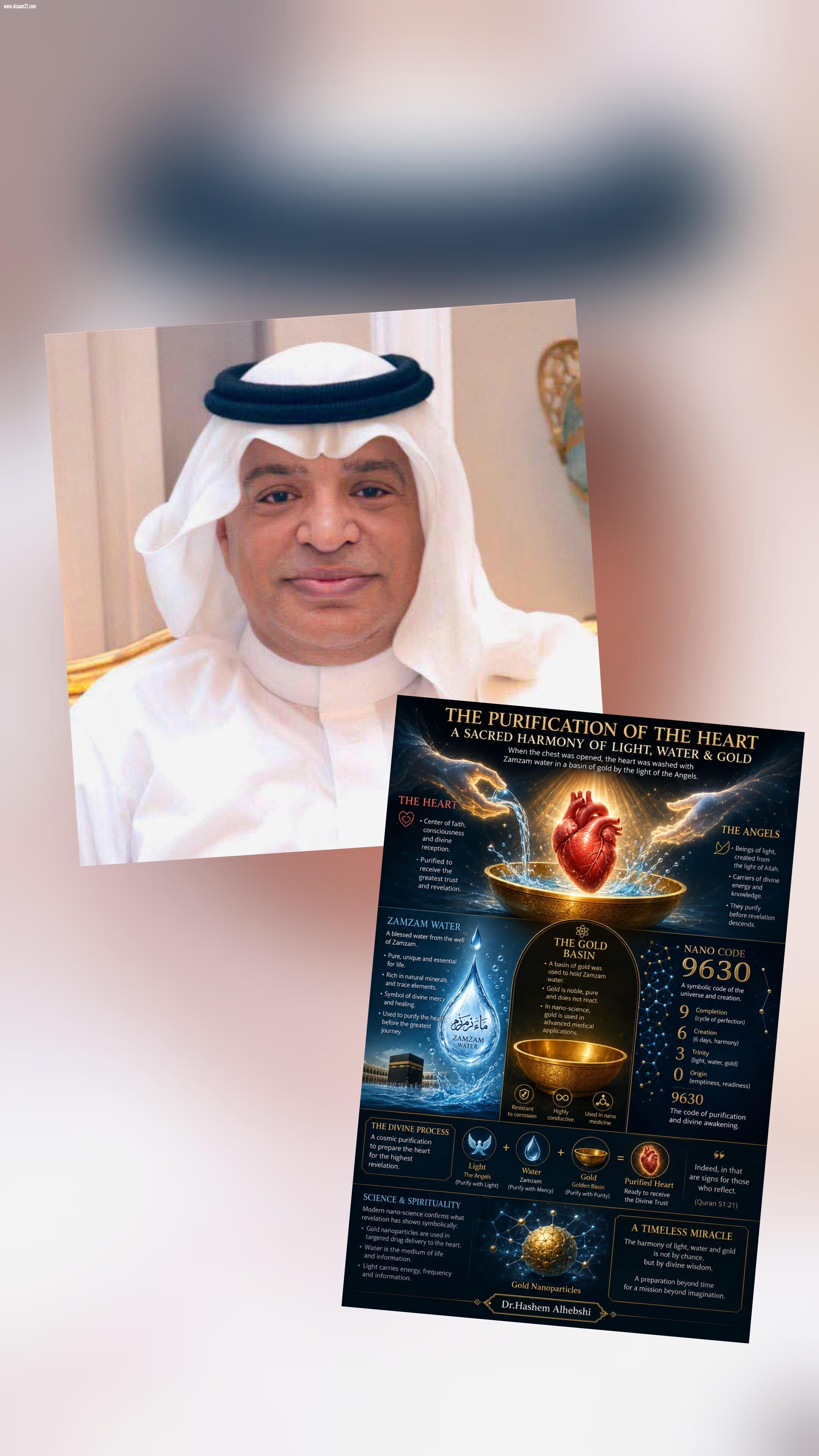 تأملات في طَستٍ من ذهب وماء زمزم ونور الملائكة